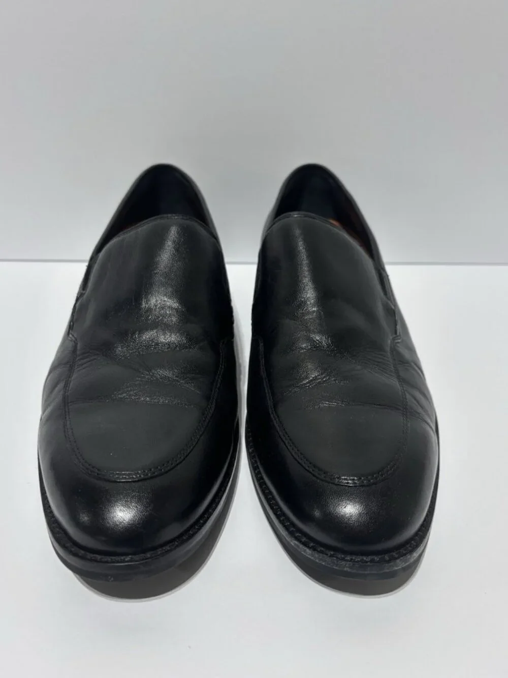 Cole Haan Men’s Lenox Hill Venetian Black Leather Loafers, Size 11.5 W